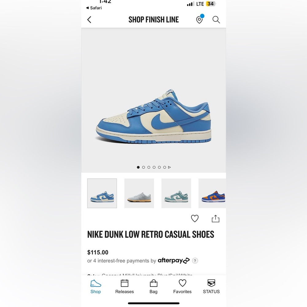 NEW Nike Dunk Low Retro